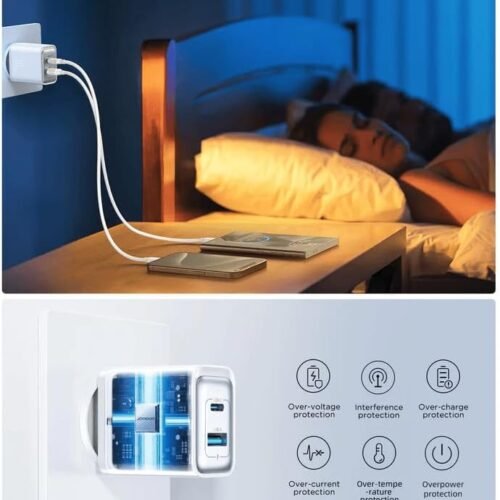 Joyroom JR-TCF15eu 30W A+C Dual-Port Charger PD 3.0 QC 3.0 FCP PPS AFC