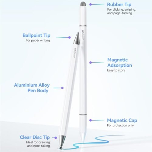JOYROOM JR-BP561 3-in-1 Magnetic Passive Capacitive Stylus Pen Black