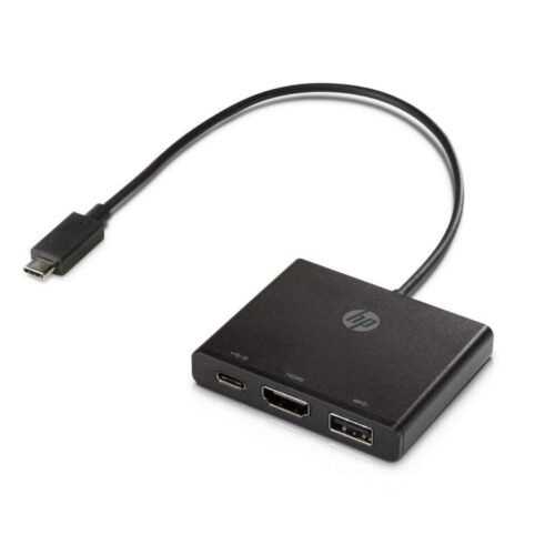 ORIGINAL HP 1BG94AA USB-C to Multi-Port Hub (USB-C to USB-A, USB-C and HDMI)