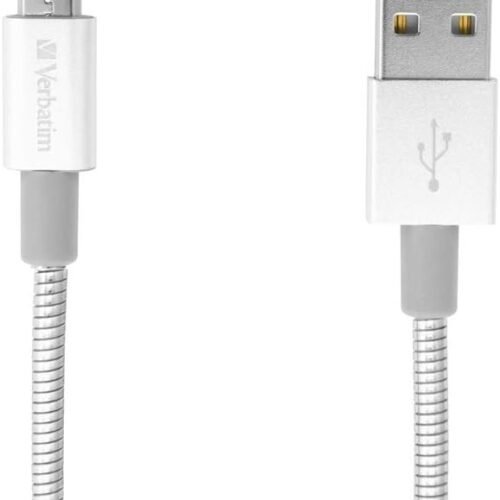 Verbatim Micro USB charging high-quality stainless steel cable 30 cm