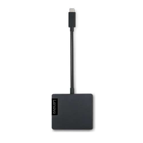 ORIGINAL Lenovo USB-C 4 in 1 Travel Docking Station with HDMI, VGA, USB 3.0 and RJ45