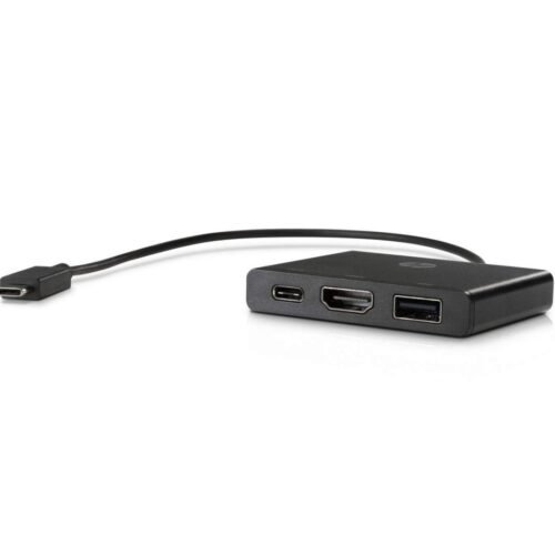 ORIGINAL HP 1BG94AA USB-C to Multi-Port Hub (USB-C to USB-A, USB-C and HDMI)