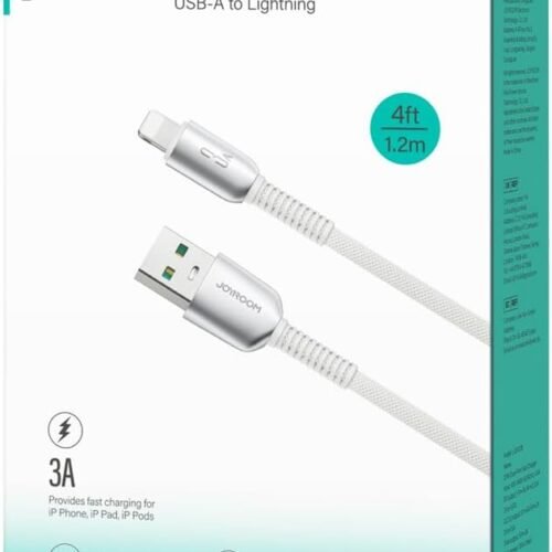 S-A51 3A Fast Charging Data Cable (USB-A to Lightning) 1.2m