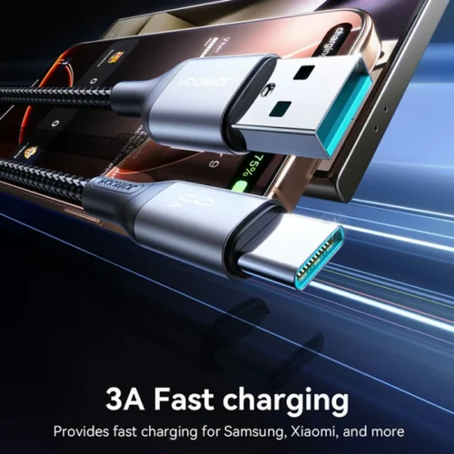JOYROOM S-A28 3A Fast Charging Data Cable (USB to Type c) 1M