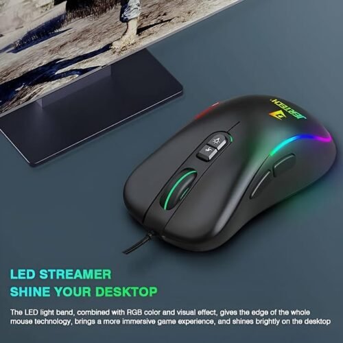 Jertech XP13 GUNS Professional Gaming Mouse - Chroma LED - 3600DPI Wired
