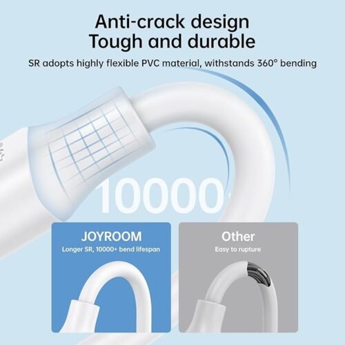 Joyroom S-A9 USB-A to Micro USB, 3A Fast Charging Cable 1 Meter Length
