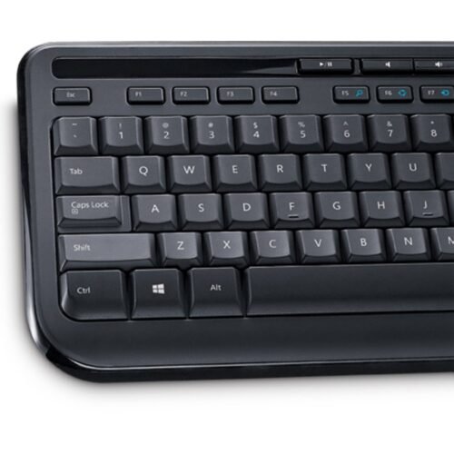 Microsoft Wired Desktop 600 Keyboard USB - ENG/ARB Original Used