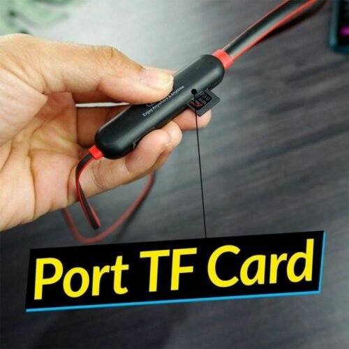 REMAX RX-S100 Wireless Headphones, Bluetooth Headphones, Neckband, Support SD Card