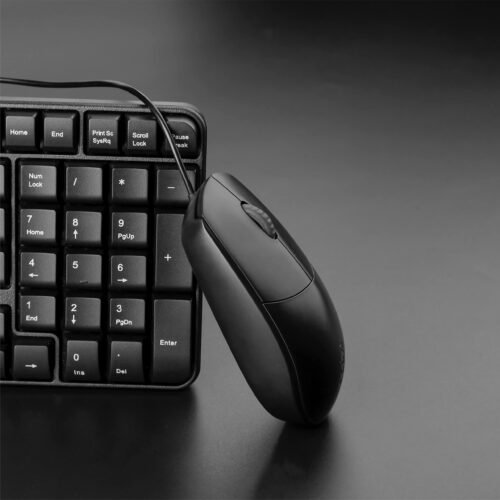 Rapoo N100 Optical Wired Mouse 1600 DPI