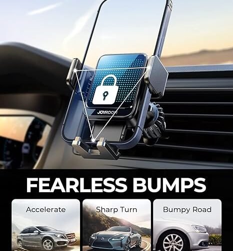 JOYROOM JR-ZS341 Wireless Car Charger 15W Holder with Gradient light (Air Vent)