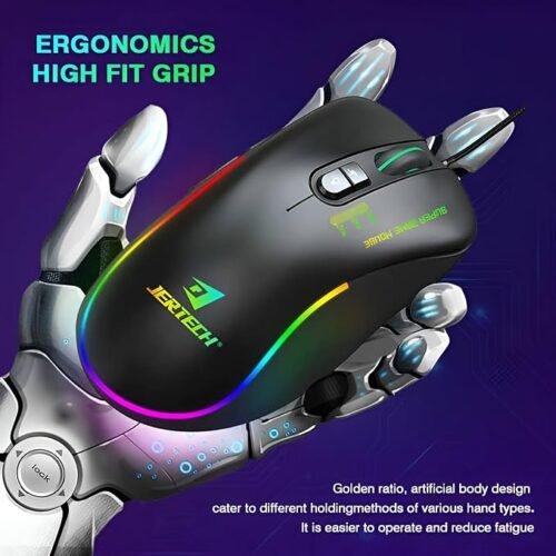 Jertech XP13 GUNS Professional Gaming Mouse - Chroma LED - 3600DPI Wired