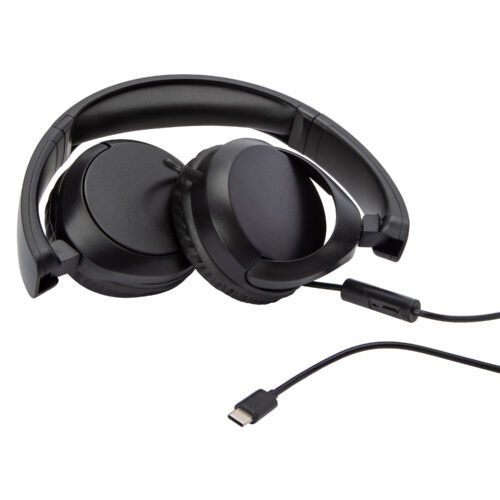 Bass Jaxx USB-C Connection Wired Headphones With Mic