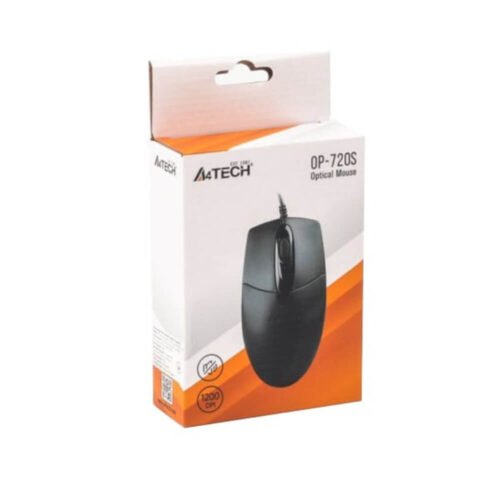 A4tech OP-720S Wired Optical Silent Click Mouse