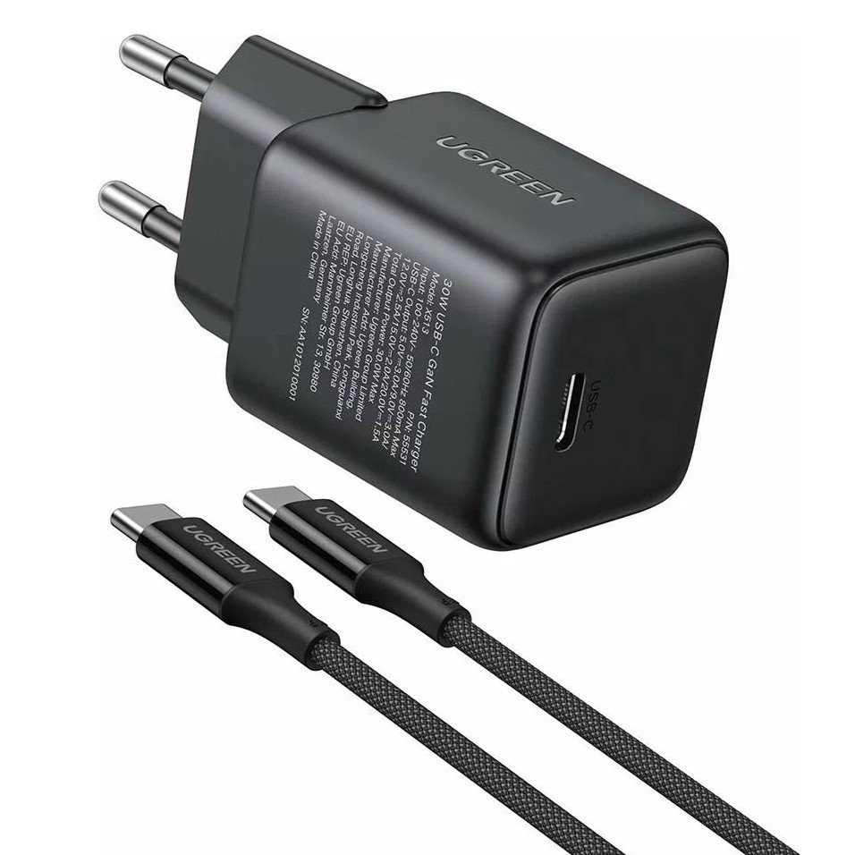 UGREEN X513 Charger 30W GaN 1x Usb-C Cable
