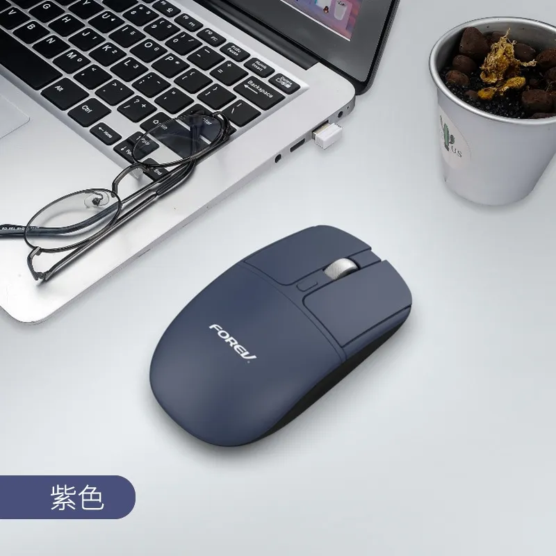 FOREV FV-386 Silent Wireless Mouse – 2.4Ghz 10m Range – 1600DPI - الصورة 2