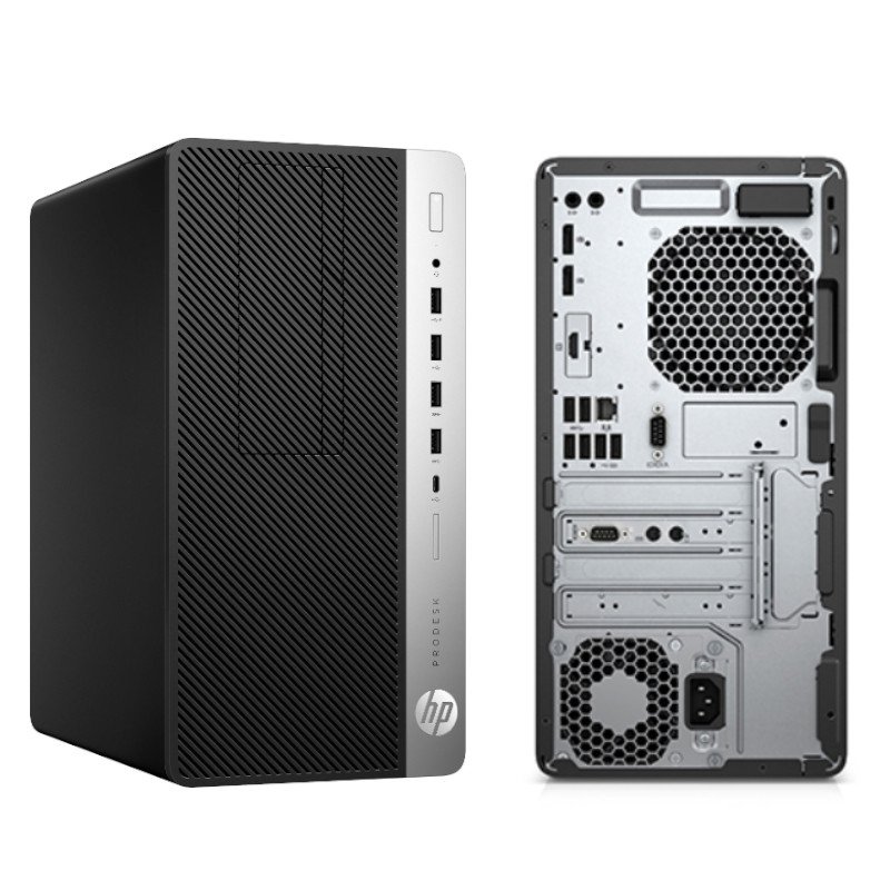 HP ProDesk 600 G3 Tower, i7-7700, 8G RAM, 128 SSD, 500 HDD, 250W - الصورة 2