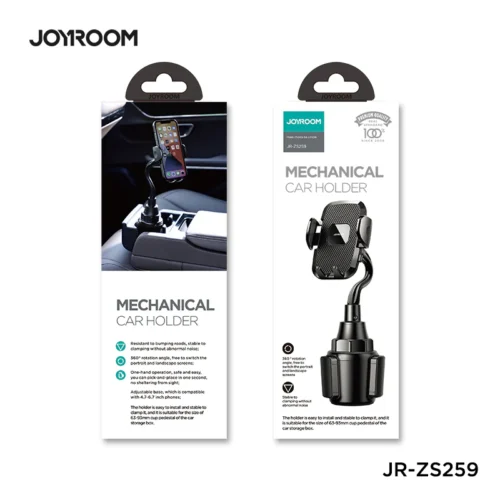 Joyroom JR-ZS259 Mechanical Car Phone Holder -Cup version-