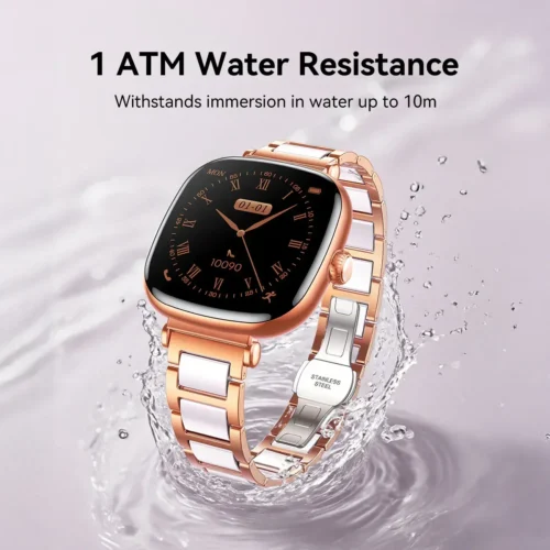 Joyroom JR-FS1 Starlight Smartwatch with Call Receiving Capability - Gold