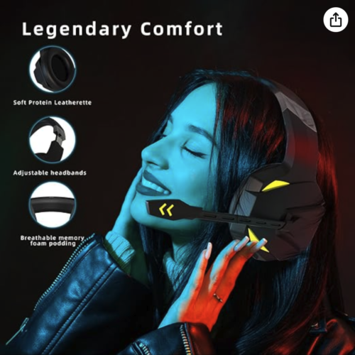 G-Mix Xpro Bluetooth Wireless 70 Hours +Aux Gaming Headset Triple-Mode Connectivity