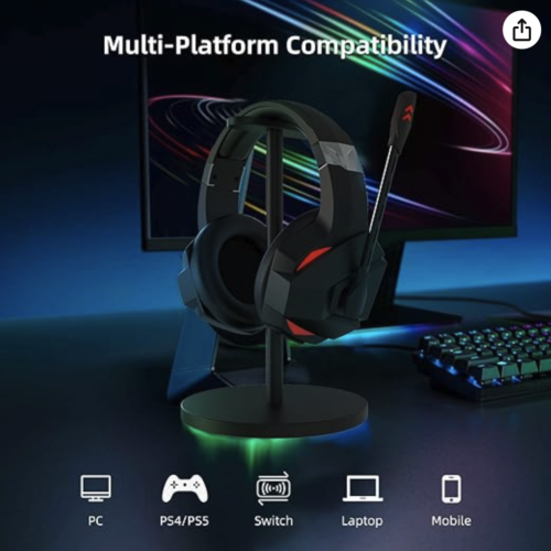 G-Mix Xpro Bluetooth Wireless 70 Hours +Aux Gaming Headset Triple-Mode Connectivity