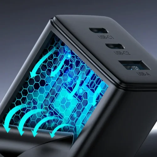 Joyroom GaN Ultra TCG01eu 65W 2C1A Fast Charger+100W C to C Cable 1.2m