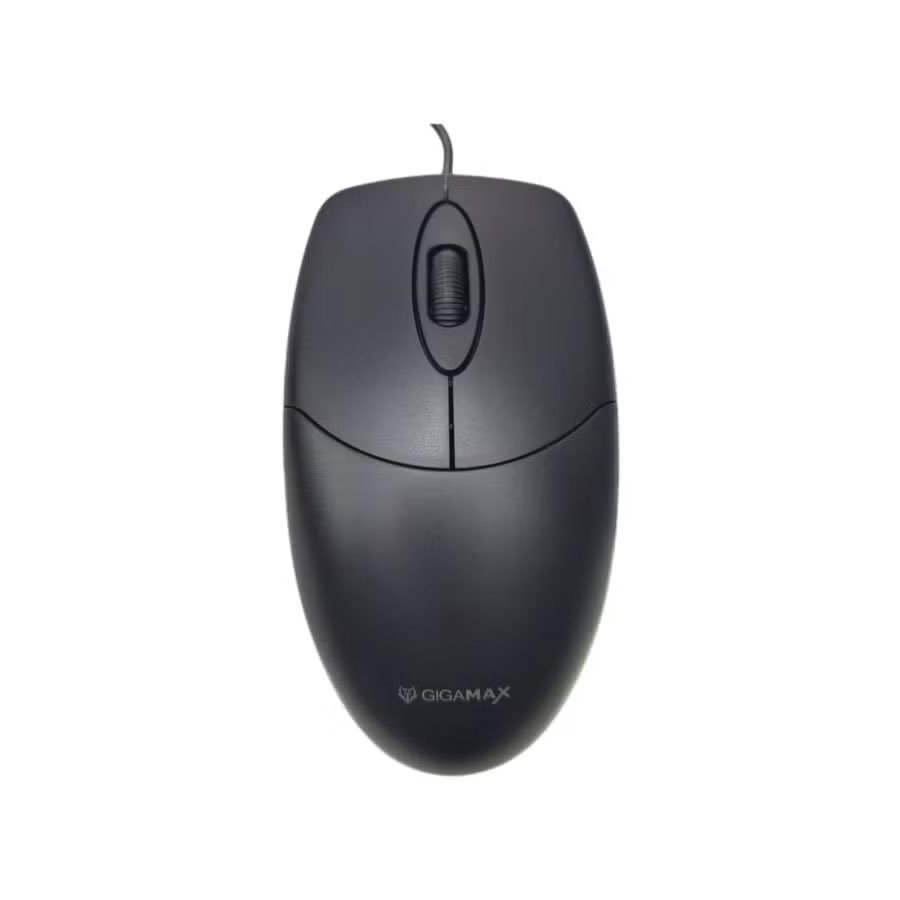 Gigamax GM-1000 Wired USB Mouse -1000 DPI Optical Sensor - 3-Button - 1.8m Cable