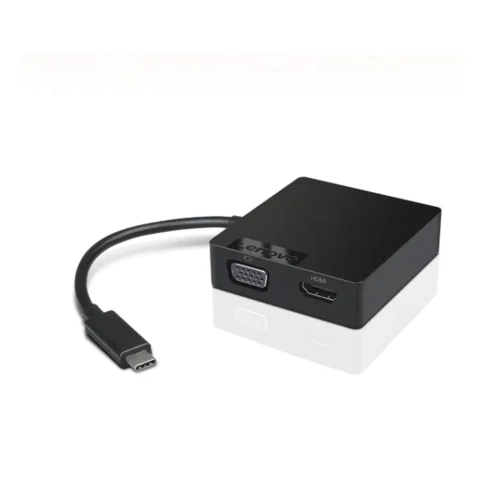ORIGINAL Lenovo USB-C 4 in 1 Travel Docking Station with HDMI, VGA, USB 3.0 and RJ45