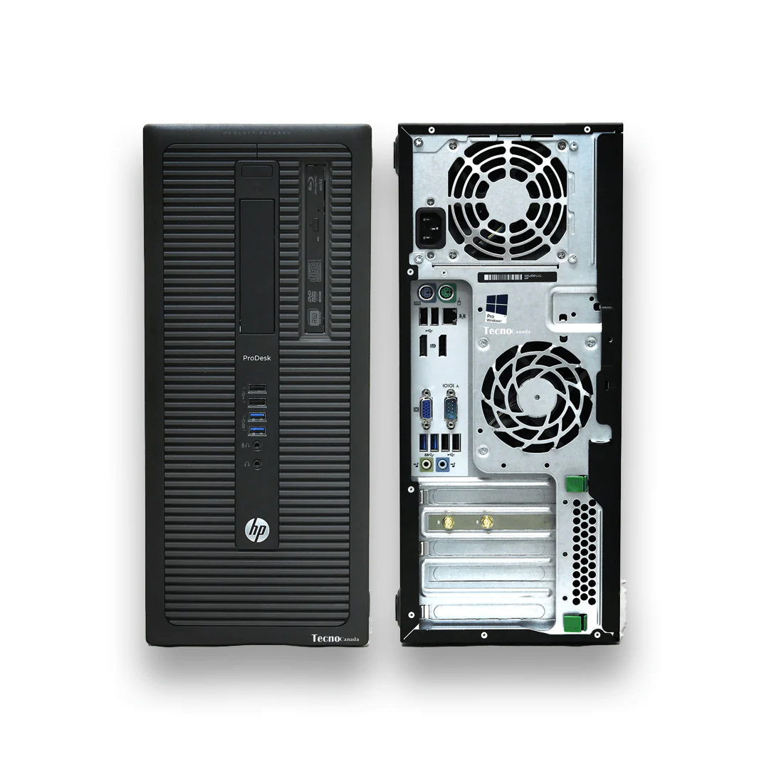 HP ProDesk 600 G1 Tower, i5-4570, 8G RAM, 128 SSD, 500 HDD, 320W - الصورة 2