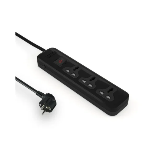 iLock Pro 3-Outlet MK Power Strip With Fuse 3M-2860W