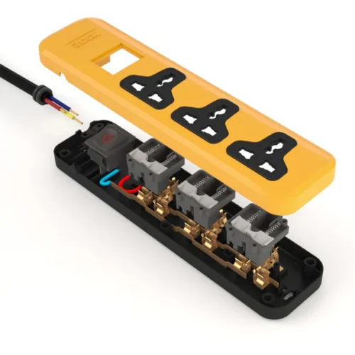 iLock Pro 3-Outlet MK Power Strip With Fuse 3M-2860W