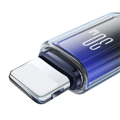 Joyroom S-A42 Crystal-Clear Series 30W USB-C - Lightning cable 1.2m