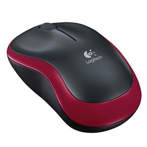 Logitech Wireless Mouse M185 - Red