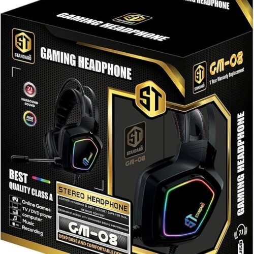Standard GM-08 Gaming Stereo Headphone RGB