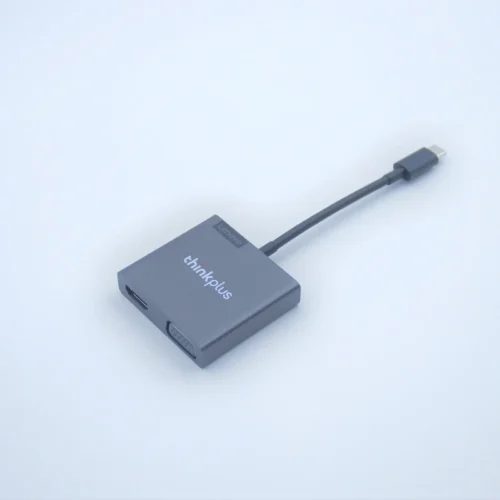 Lenovo Thinkplus USB-C Hub Type C to HDMI VGA USB 3in1 adapter 4K HDMI