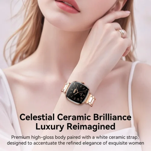 Joyroom JR-FS1 Starlight Smartwatch with Call Receiving Capability - Gold