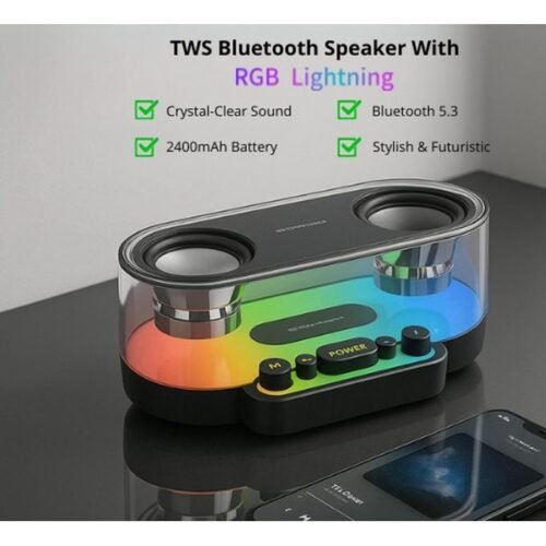 Modem Cat MSP-04 Bluetooth Speaker - Bass Stereo - RGB - Keyboard Axis - FM Radio