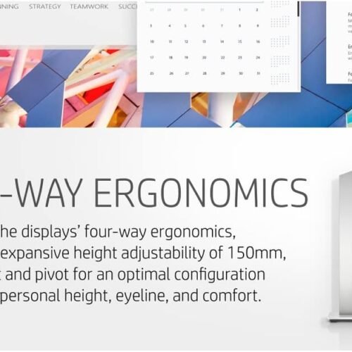 HP EliteDisplay E24 G4 Framless 24-inch IPS LED Backlit FHD Monitor