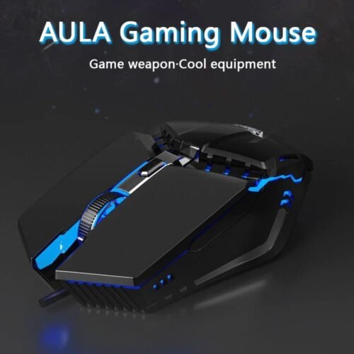 Aula S31 3200 DPI LED Macro USB Gaming Mouse