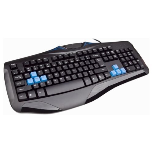 The Q60 is an entry-level gaming keyboard designed for budget-conscious gamers. It is often categorized as a "Gaming Essentials" keyboard, featuring a full-size layout with specialized visual markers for competitive play.