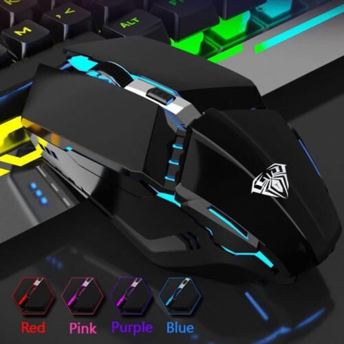 Aula S31 3200 DPI LED Macro USB Gaming Mouse
