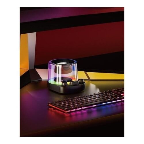 Modem Cat Bluetooth Speaker MSP-05, Bass Stereo - RGB - Keyboard Blue Mechanical switch  - FM Radio