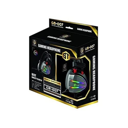 ST Standard GM07 Surround Sound 7.1 AUX Wired Stereo RGB Gaming Headset