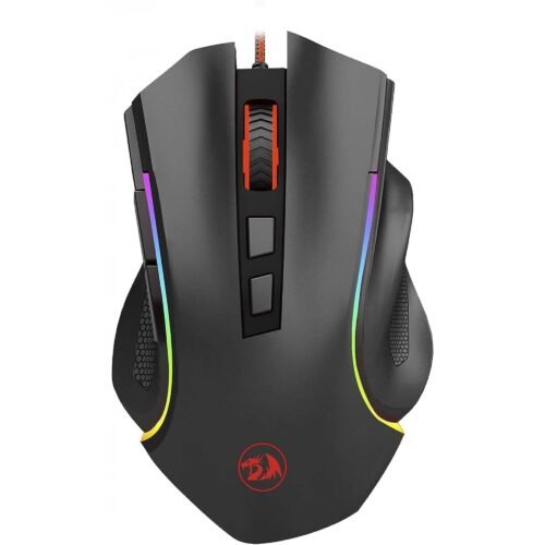 The Redragon M607 Griffin is a high-performance, ergonomic wired gaming mouse designed for precision and speed. It is a popular choice for gamers looking for a comfortable grip paired with deep customization options.