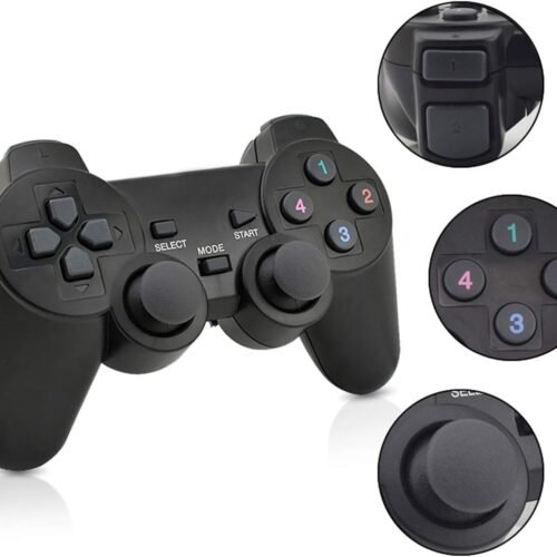 gm7070 USB Twin Wireless Rechargable game Controller Gamepad