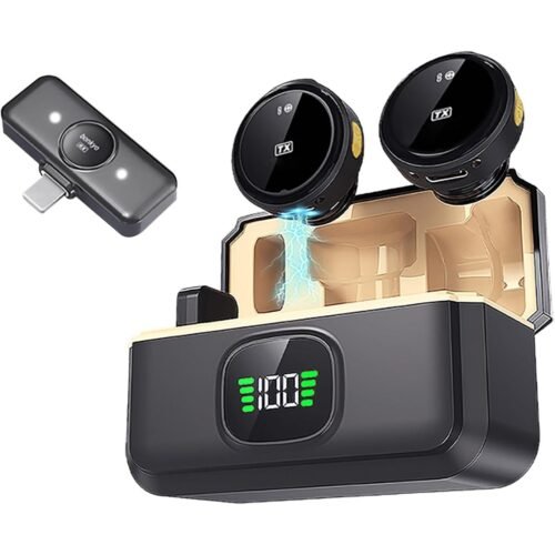 The Wireless Lavalier Microphone M1 (most commonly known as the Hollyland Lark M1) is a popular ultra-lightweight microphone system designed for mobile creators. It is famous for its "HearClear" noise cancellation and button-sized transmitters.