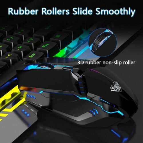 Aula S31 3200 DPI LED Macro USB Gaming Mouse