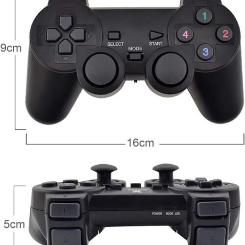 gm7070 USB Twin Wireless Rechargable game Controller Gamepad