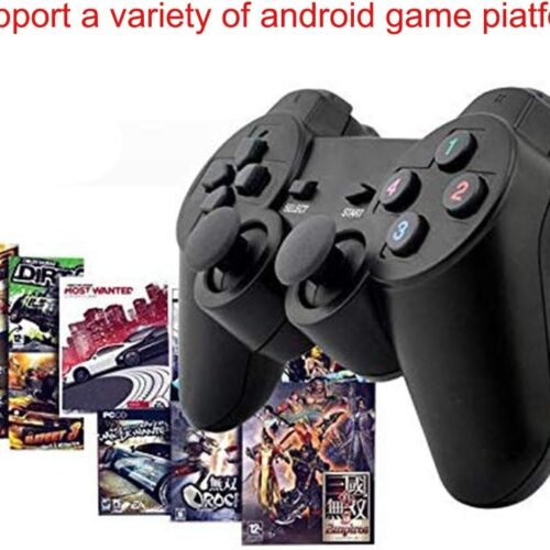 gm7070 USB Twin Wireless Rechargable game Controller Gamepad