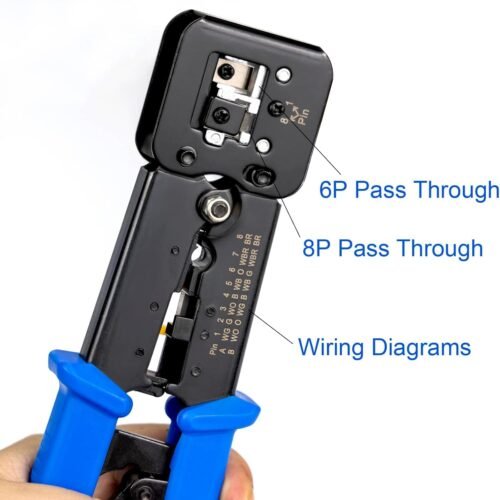 Heavy Duty Crimping Tool for Network Cables OPEN RJ