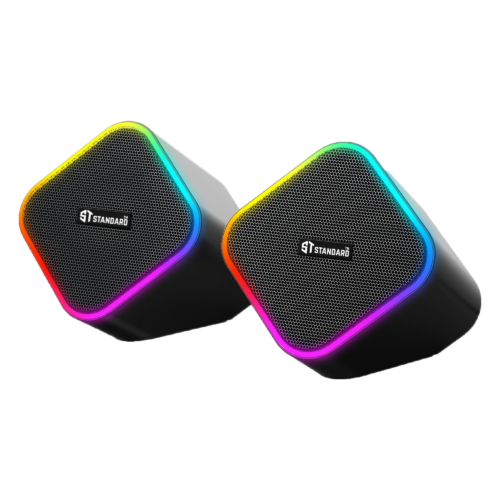 St-Standard Speaker USB And Type C Spark-X RGB سماعه مكتبيه